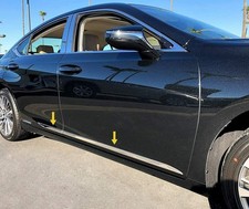 Fit2006-2012 Ford Fusionmkz Body Side Molding Trim Accent Stainless Flat 1 4p Fit2006-2012 Ford Fusionmkz Body Side Molding Trim Accent Stainless Flat 1 4p
