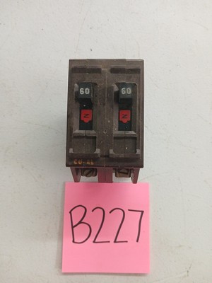 Wadsworth A260 60 Amp 2 Pole Metal Foot Circuit Breaker A260 - ECS