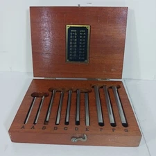 Brown And Sharpe Inspection Angle Blocks 1/4"-1" Complete Set