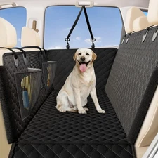 Zanch 2025 Upgrade Dog Car Seat Cover - 100% Waterproof Anti-Scratch, Passeng...