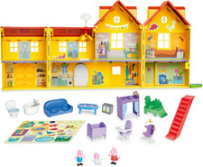 Peppa'S Big Family House Playset with 3 Figures, 11 Accessories, 2025 Version wi