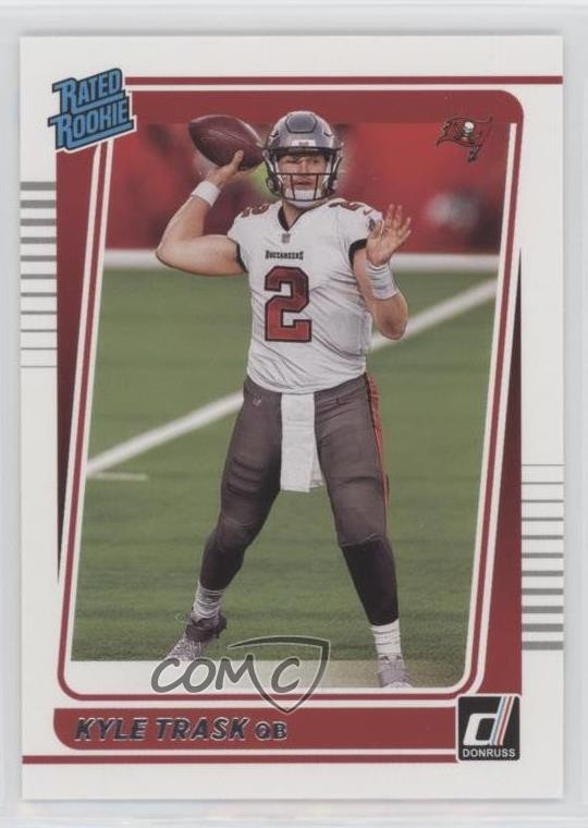 2021 Panini Donruss Rated Rookie Kyle Trask #257 0sm7