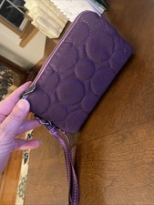 Thirty One Quilted Wristlet Wallet With Strap FREE SHIPPING