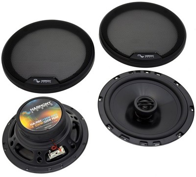 Harmony Audio HA-65 Car Stereo Rhythm 6.5'' Replacement 300W Speakers & Grills