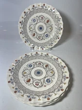 Lot Of 4 Vintage Spode Copeland Florence 9” Luncheon Plates England
