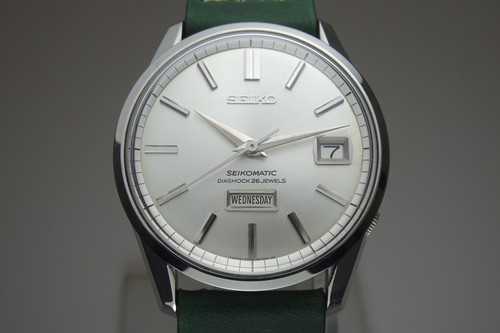 Vintage 1966 Japan Seiko Seikomatic Weekdater 6206-8040 26 Jewels Automatic. - Bild 4 von 12