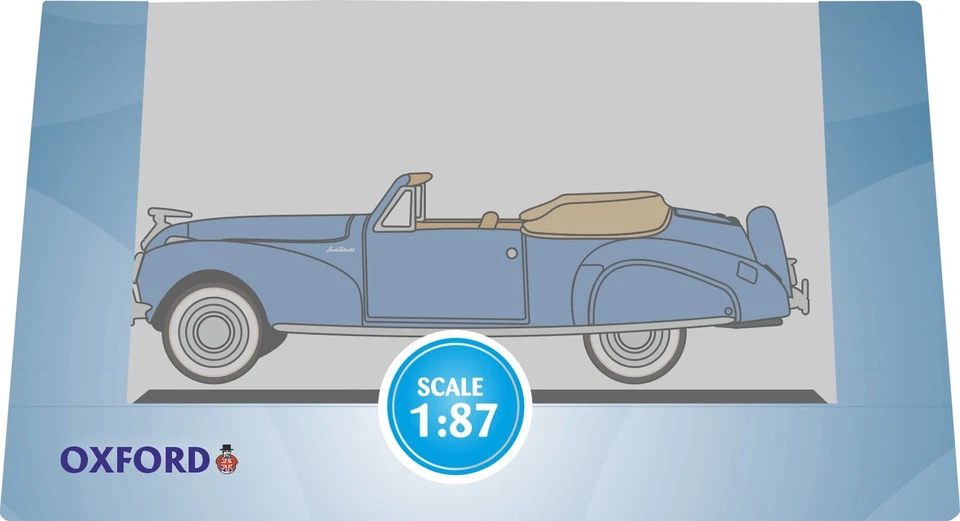 OXFORD DIECAST 87LC41007 - 1/87 DARIAN BLUE/TAN LINCOLN CONTINENTAL 1941 - Image 2 of 4