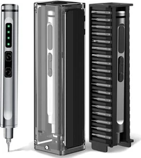 Mini Electric Screwdriver, 41-in-1 Precision Electric Screwdriver Set with 36...