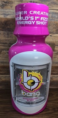 Bang Energy Shot Promo Ultra COQ10 Refrigerator Cooler Strawberry Blast