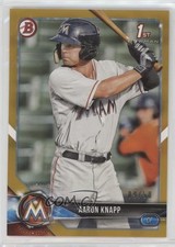 2018 Bowman Prospects Gold 9/50 Aaron Knapp #BP5 0c6