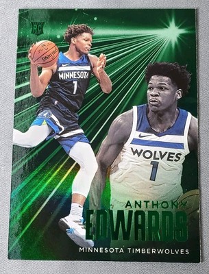 2020-21 Panini Chronicles - Essentials Anthony Edwards #203 Green (RC)