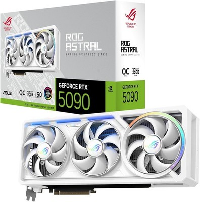 ASUS GeForce RTX 5090 ROG Astral OC 32GB White Weiß Grafikkarte GPU NEU 19% MwSt