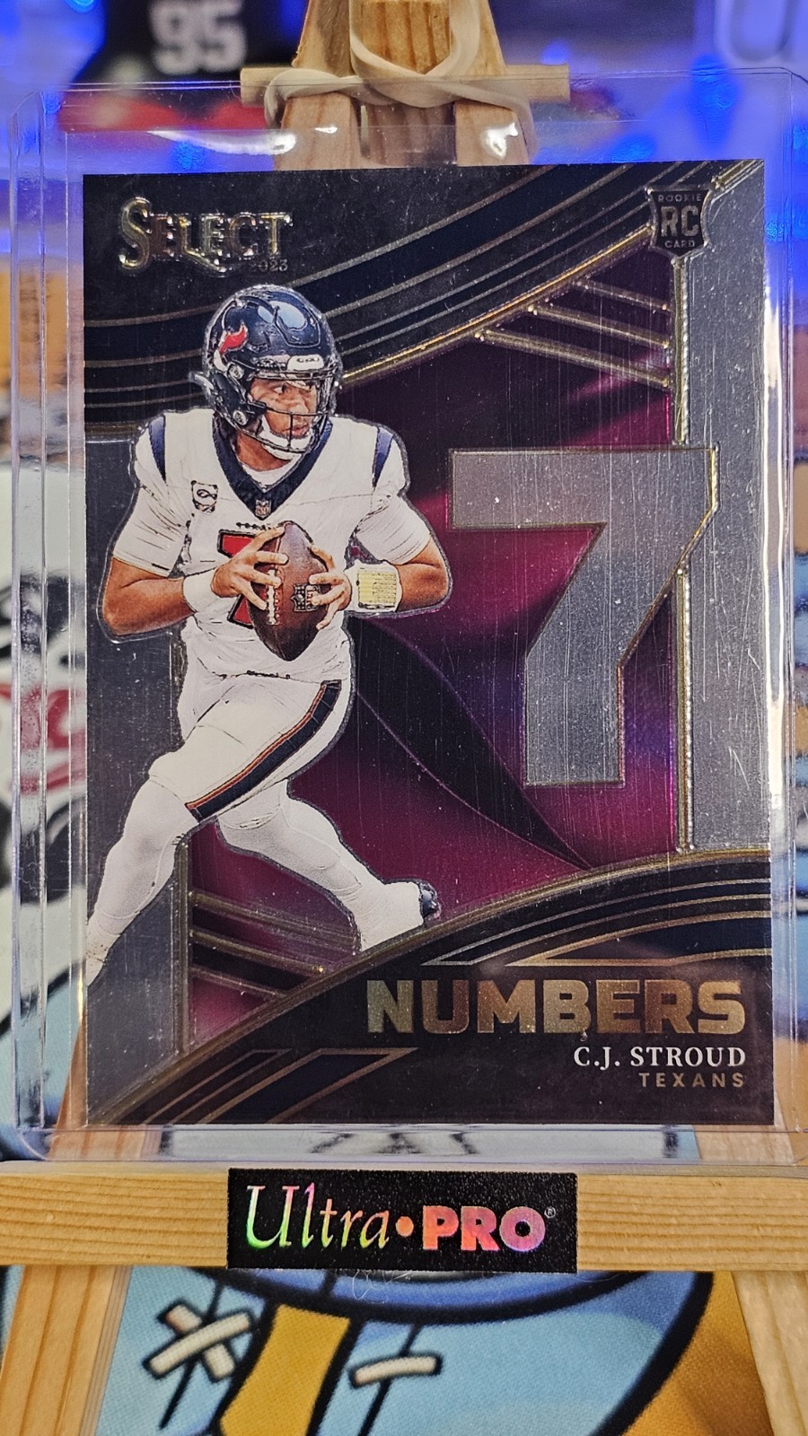 2023 Select CJ Stroud Rookie Numbers No. NMB-CST
