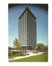 Syracuse University Syracuse New York VTG postcard UNP LAWRINSON Hall