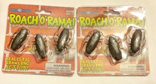 Roach o  Rama realistic crawling action Rare NOS Set Of 2