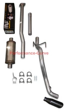 13 - 15 Toyota Tacoma CatBack Single Exhaust Side Exit - w/ MagnaFlow 6" Round