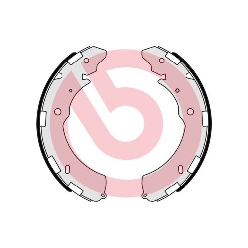 BREMBO S 24 551 Jeu De Mâchoires De Frein