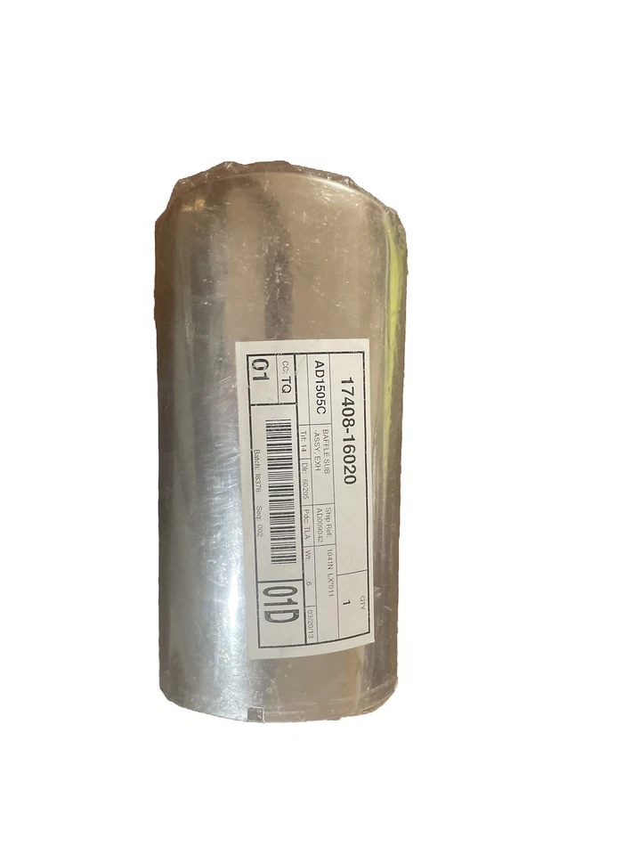 EXTENSIÓN DE TUBO DE ESCAPE ORIGINAL LEXUS RX300-330 RX350 RX400h OEM 17408-16020 Foto 3 de 4