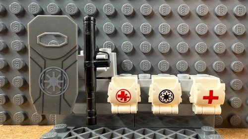 Republic Clone Trooper Battle Pack - Weapon Shield Backpacks Clone Army Customs - 第 1/1 張圖片