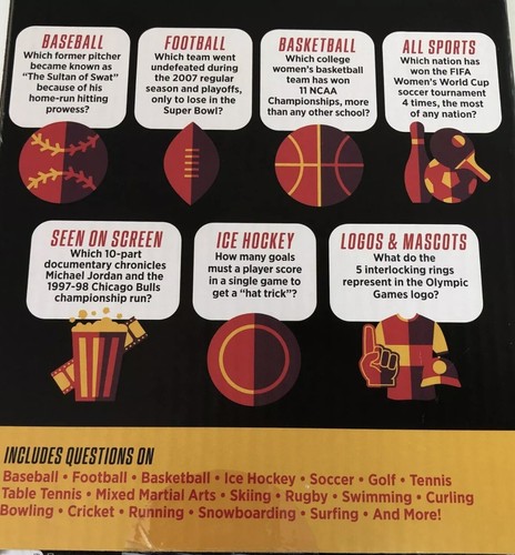 New Sealed Box Funko Games ESPN Trivia Night Express Edition Sports Trivia Game - Picture 4 of 7