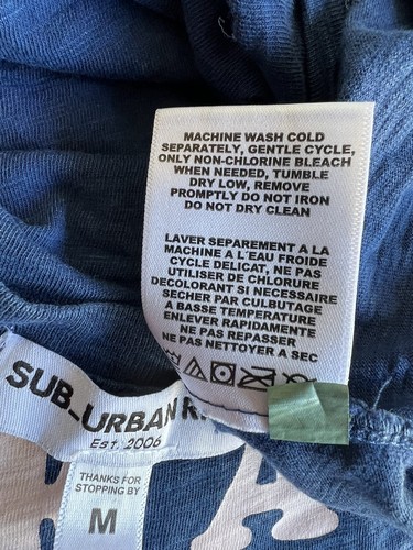 BE A BETTER HUMAN Official Women's Sub_Urban Riot Loose Fit T-Shirt Size Medium - Picture 6 of 6