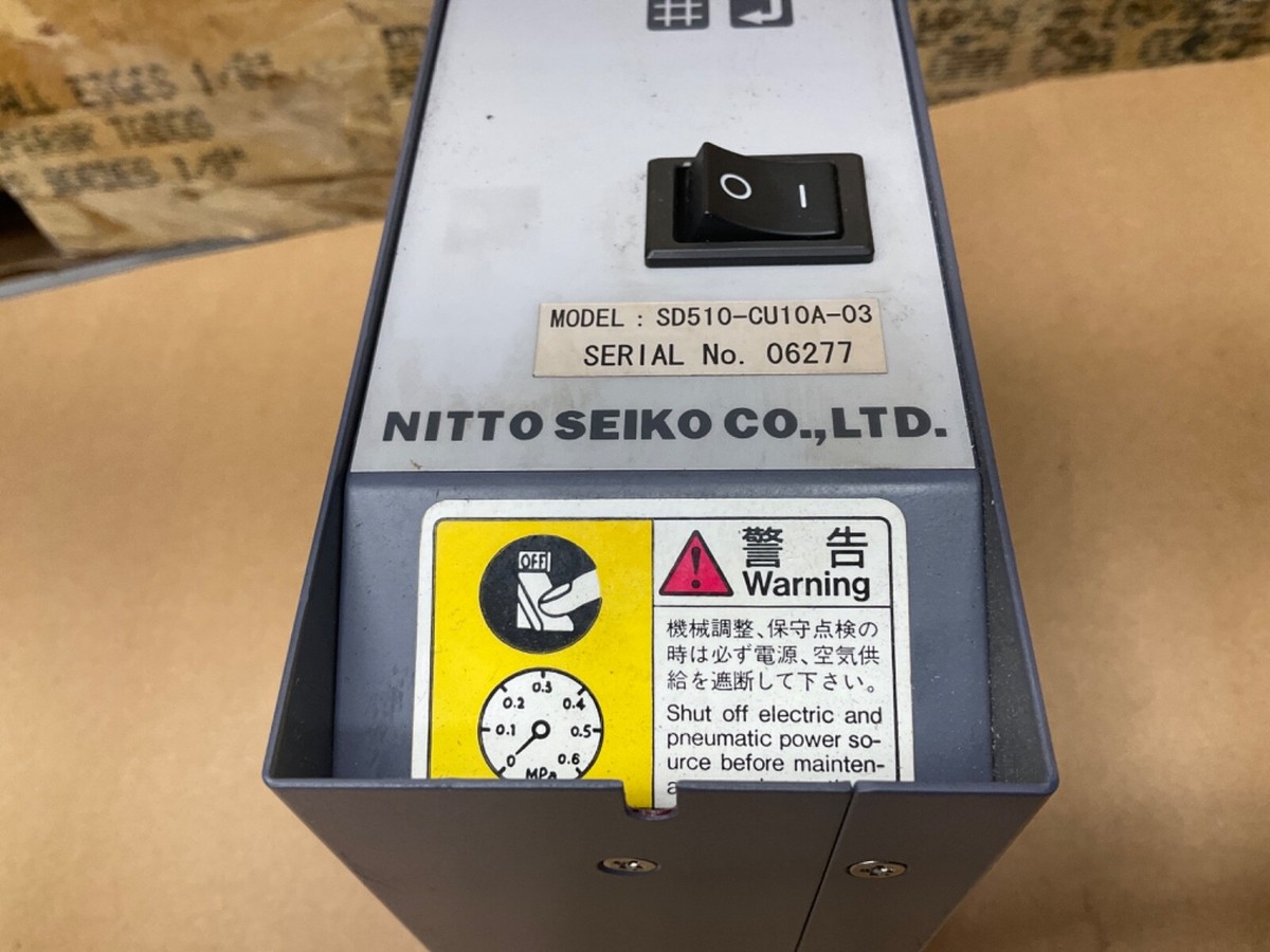 NITTO SEIKO SD500 TORQUE DRIVE CONTROLLER SD510-CU10A-03 #30A91PR2 NITTO SEIKO SD500 TORQUE DRIVE CONTROLLER SD510-CU10A-03 #30A91PR2