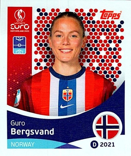TOPPS UEFA WOMEN´S EURO SWITZERLAND 2025 STICKERS PARTE 1 (1 - 236) - Imagen 51 de 237