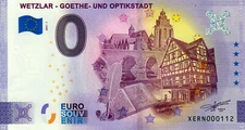 Zero Euro Note - 0 Euro Note - Wetzlar - Goethe and Optics City 2021-1