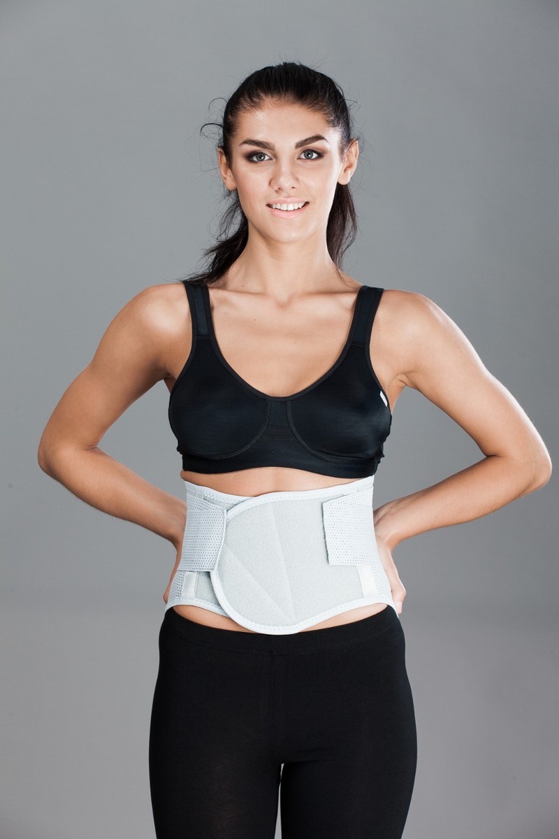 Ceinture Dorsale De Soutien LOREY - Avec 4 Ressorts Intégrés, Noire, Neuve