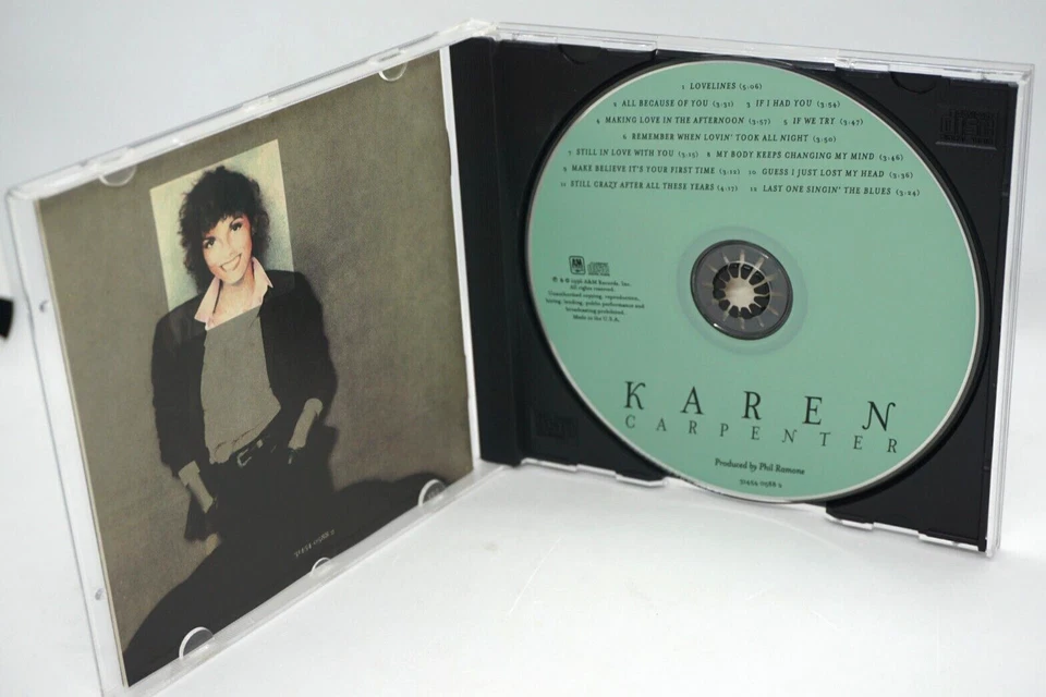 Karen Carpenter : Self Titled  CD Album (USA 1996 PRESS) - The Carpenters - HTF - Image 3 of 3