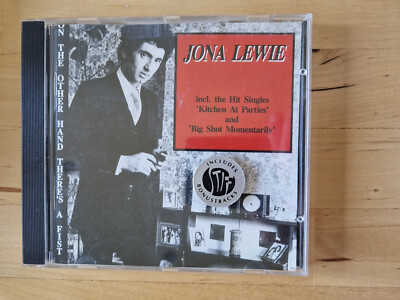 Jona Lewie: ''ON THE OTHER HAND THERE'S A FIST'' (CD von 1993 mit 16 Tracks) rar!