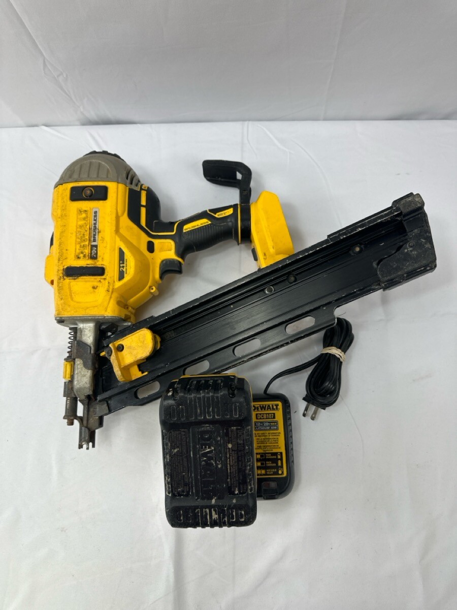 DEWALT DCN21PL 20V Plastic Collated Cordless Framing Nailer Kit (MLR (PPG000030) 885911607018 eBay