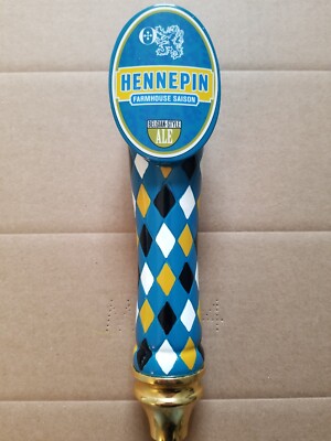 Hennepin Farmhouse Saison Belgian Ale Draft Tap Handle Draught Beer