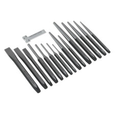 Punch & Burin Ensemble 16pc - Sealey AK9216 Neuf