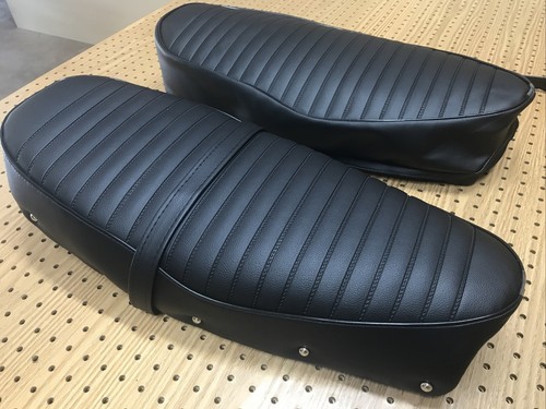 HONDA CL125S SEAT COVER 1973 TO 1974 MODEL + STRAP (H*-217) - Picture 6 of 12