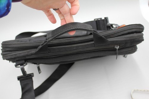 Briggs & Riley Verb-Medium Brief (VB200-4) Black Laptop Bag Messenger Briefcase - Picture 8 of 19