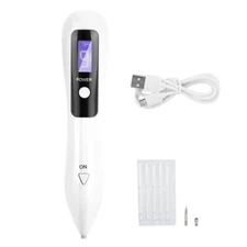 Portable LCD Dot Mole Freckle Spot Tattoo Removal Pen Beauty Skin Machine ss