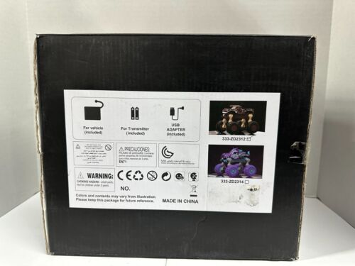Hot Engine Purple Drifting Transformation Monster Truck R/C 2.4GHz 1:14 New - Picture 6 of 8