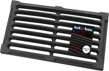 KOTARBAU® Griglia per Camino a Legna 26,5 X 15 Cm Forno Griglia in Ghisa per Cam