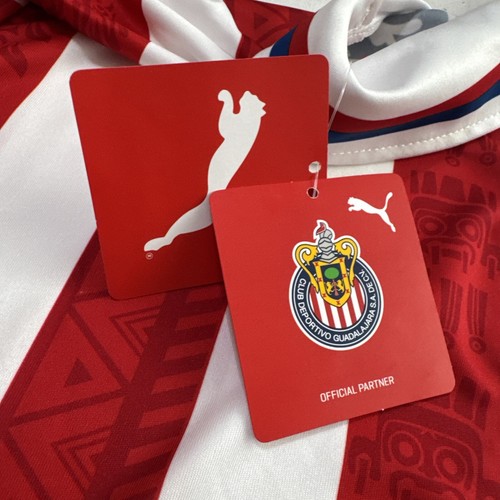 Puma Club Depoortivo Guadalajara Youth Soccer Shirt Size M 11-12Y Chivas Liga MX - Picture 20 of 24