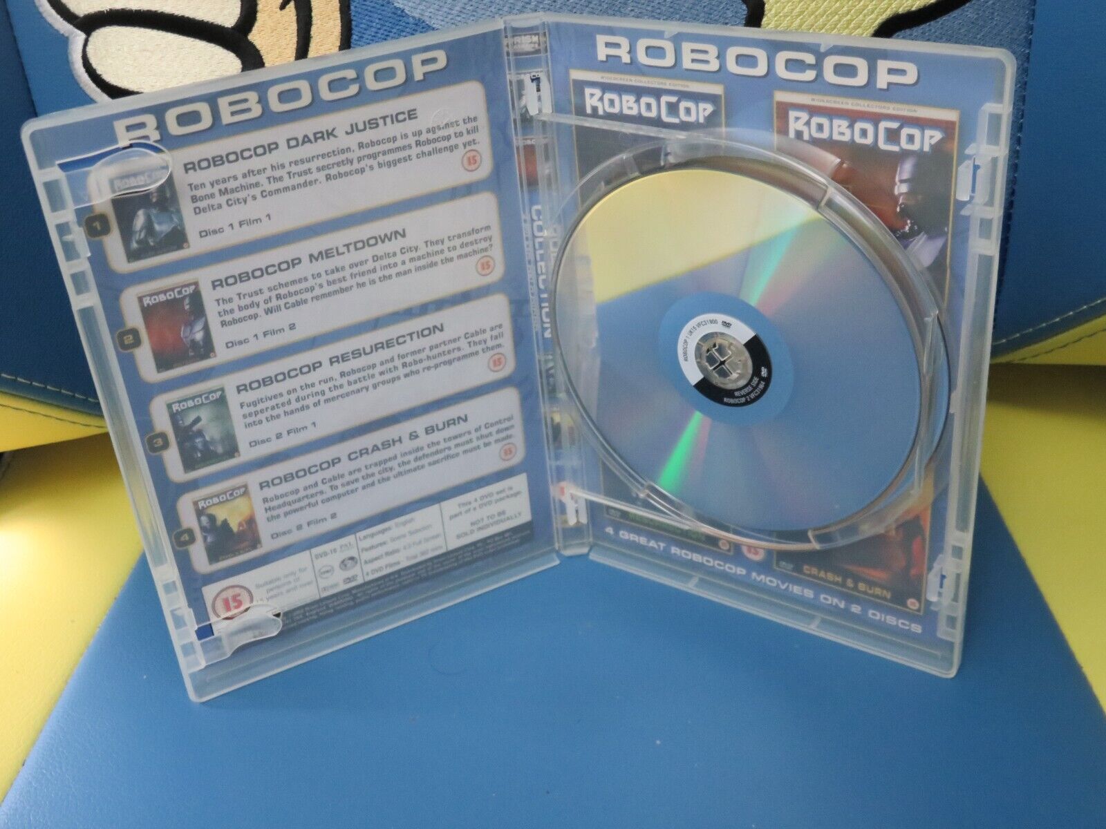 ROBOCOP : PRIME DIRECTIVES Collection (DVD) ( 4 Movies ) - VERY RARE - PAL