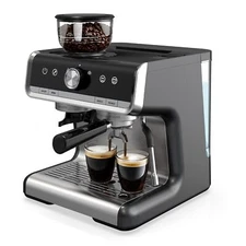 GarveeHome Espresso Machine With Grinder, 20 Bar Semi-Automatic Espresso Coffee
