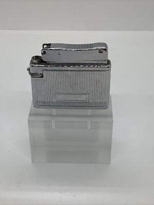 70s Sarome Polly-Gaz Power flame Lighter Japan Missing Top Piece Parts