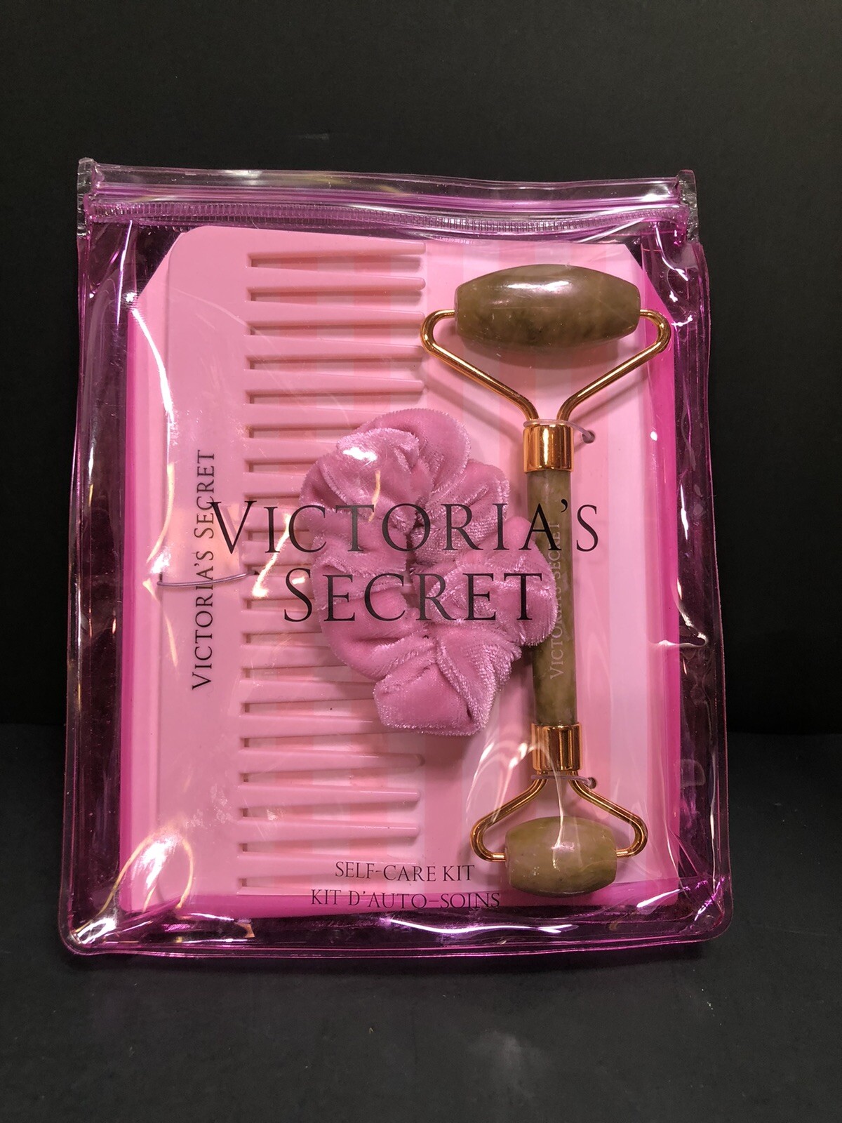 Victoria Secret Comb Victoria’s Secret Self Care Kit Jade Roller Comb Scrunchie Hair Tie set ...
