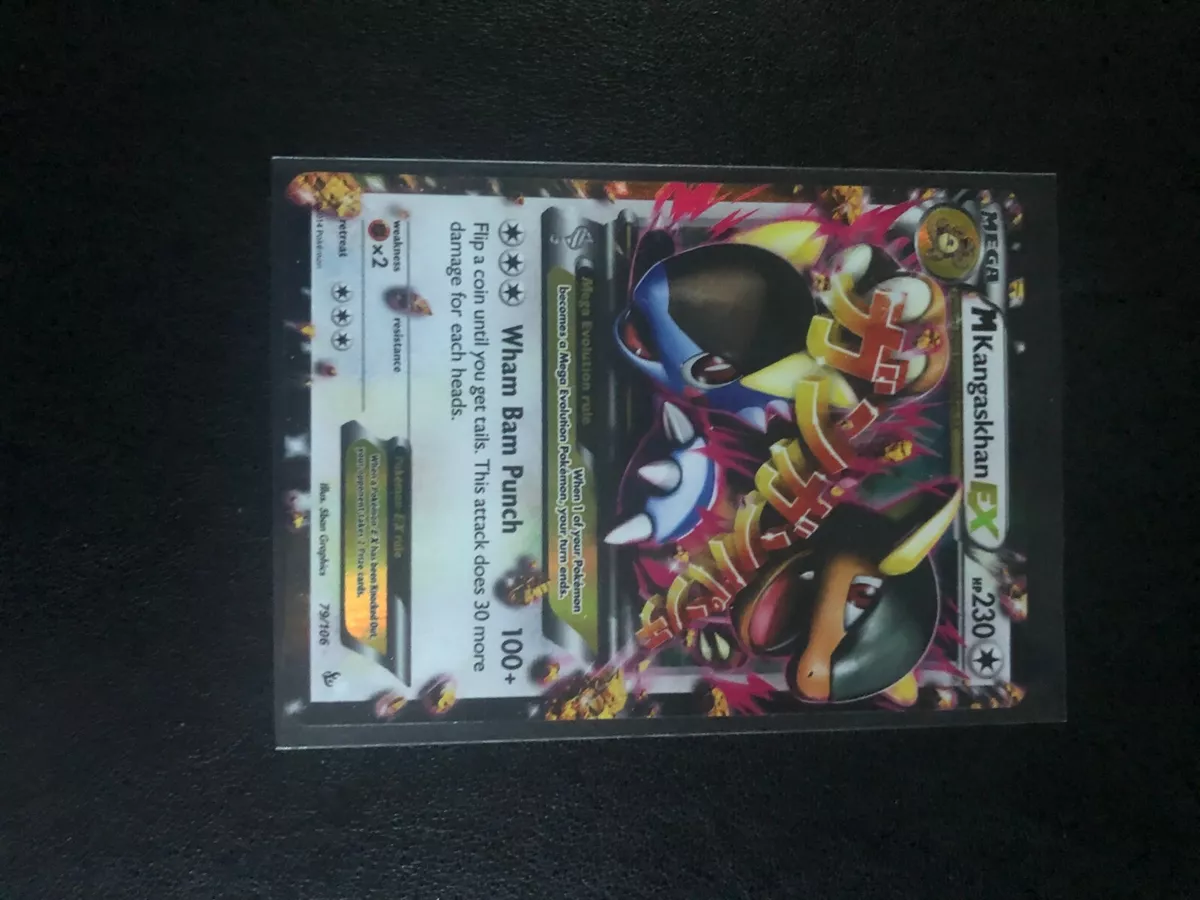 M Kangaskhan EX - XY Flashfire Pokémon card 79/106