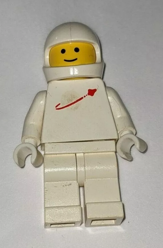 LEGO Classic Space White Minifigure Spaceman Astronaut Minifig Figure  Vintage