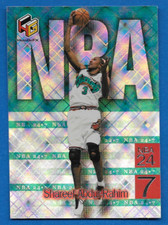1999-00 Upper Deck HoloGrFX NBA 24-7 Basketball Card #N6 Shareef Abdur-Rahim