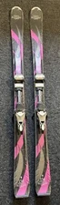 Blizzard 7.6 IQ Skis 156 cm Adjustable Marker Viva TC 11 Bindings Purple Black