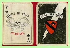 Vietnam War 1st Air Cav Kill Card Death From Above #1004 Re-Print 4x6 #1060