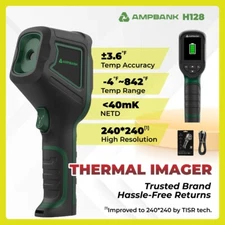 AMPBANK Infrared Thermal Imager Thermal Camera 512MB IR Resolution 320*240 LCD